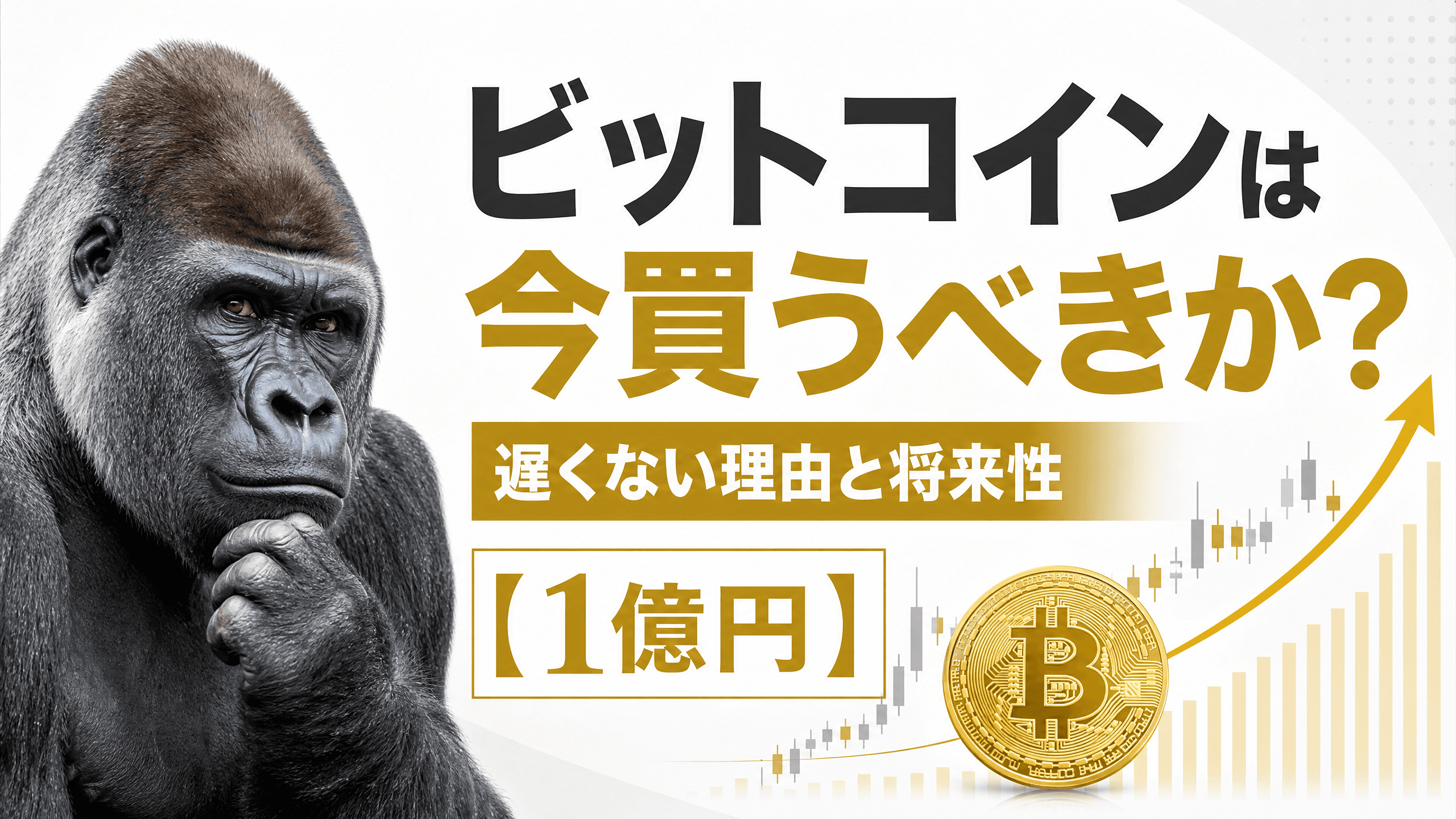 ビットコインは今買うべきか？遅くない理由と将来性【1億円】