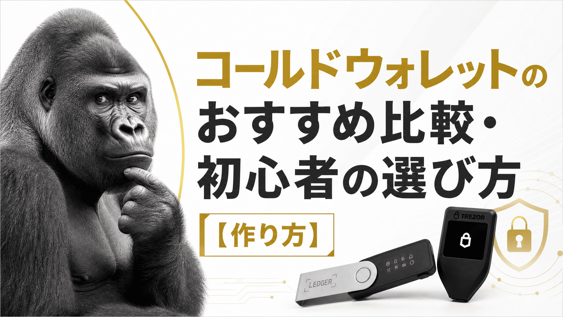 コールドウォレットのおすすめ比較・初心者の選び方【作り方】