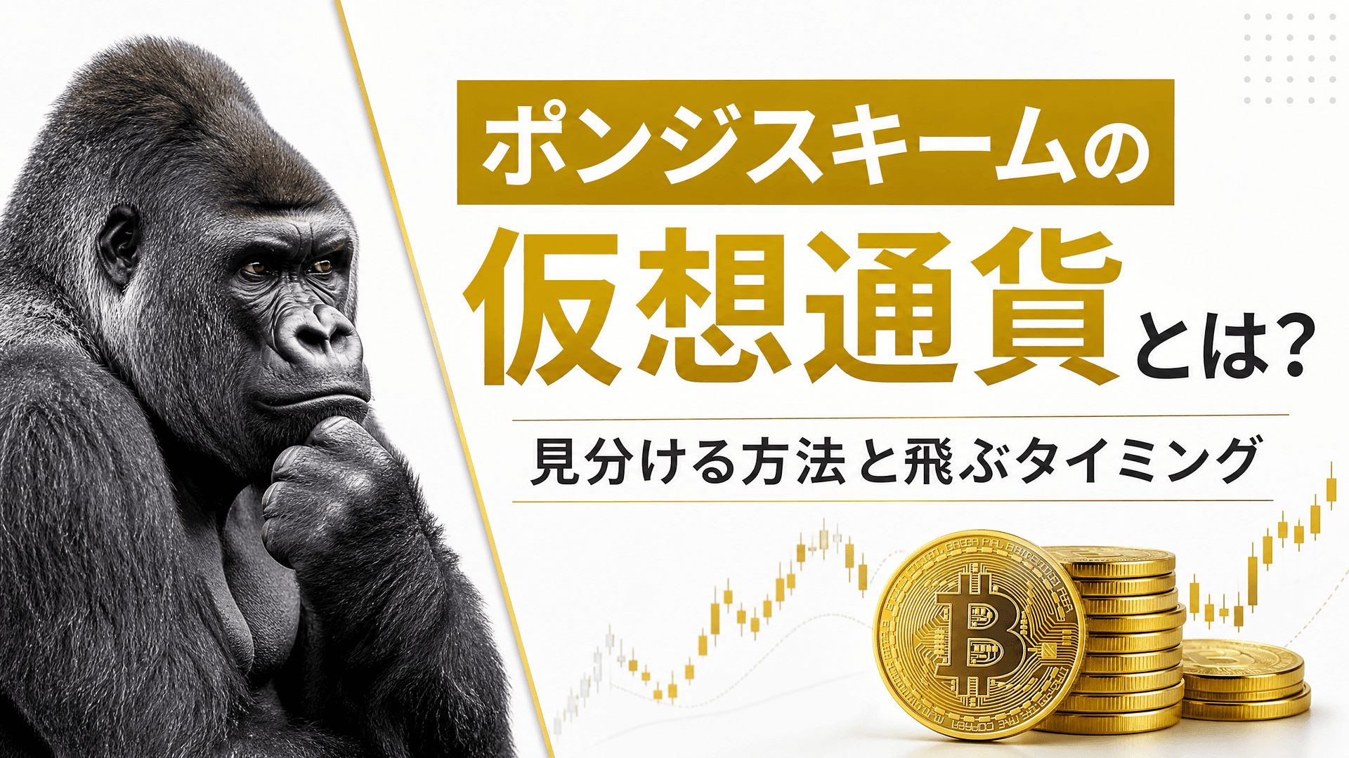 ポンジスキームの仮想通貨とは？見分ける方法と飛ぶタイミング