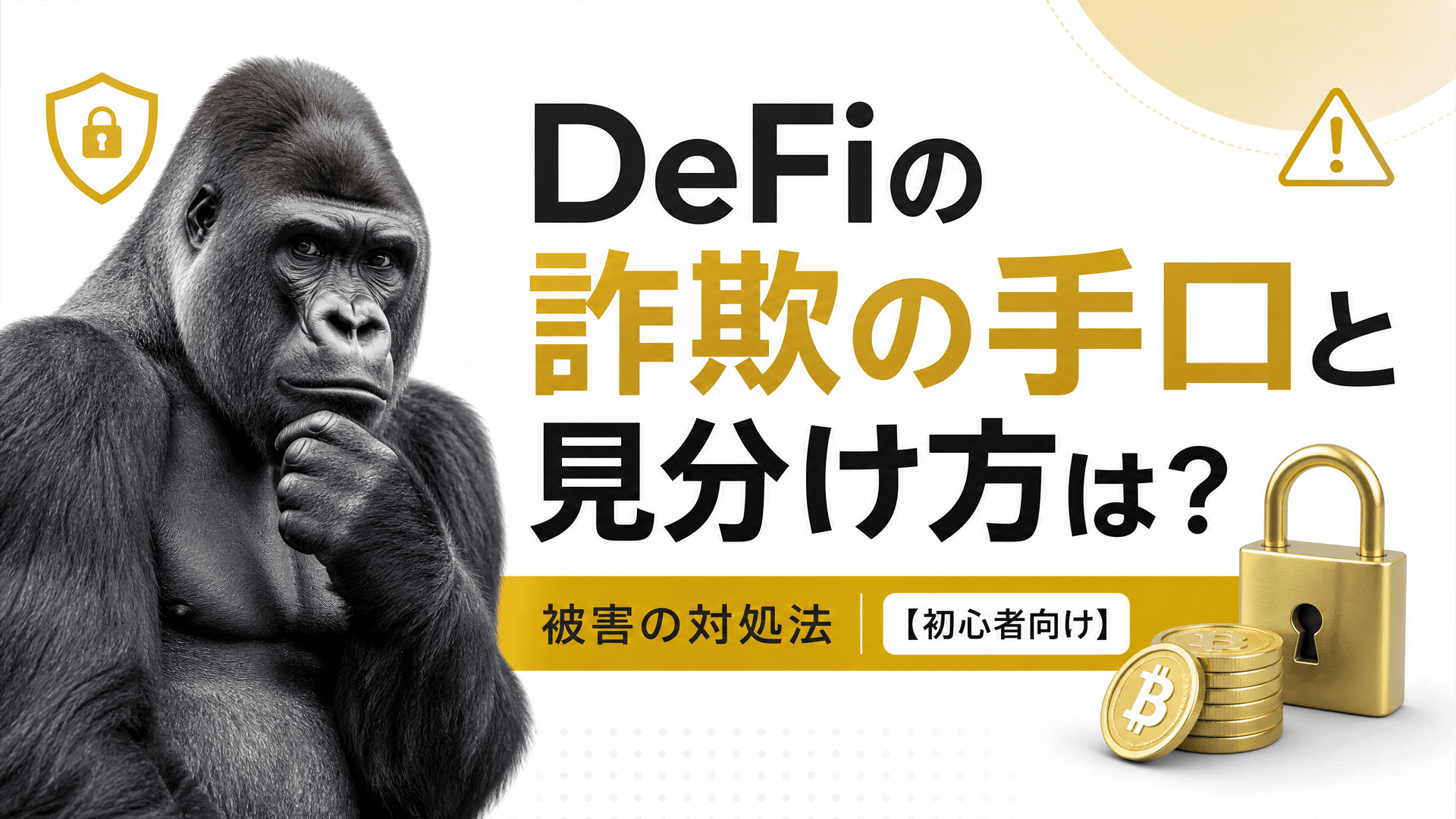 DeFiの詐欺の手口と見分け方は？被害の対処法【初心者向け】