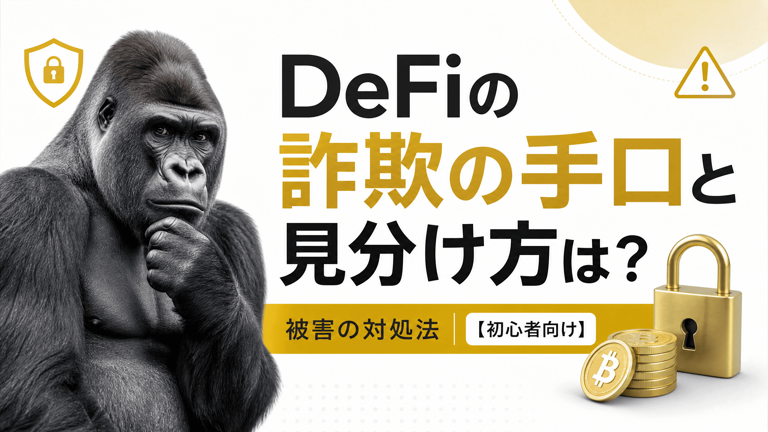 DeFiの詐欺の手口と見分け方は？被害の対処法【初心者向け】