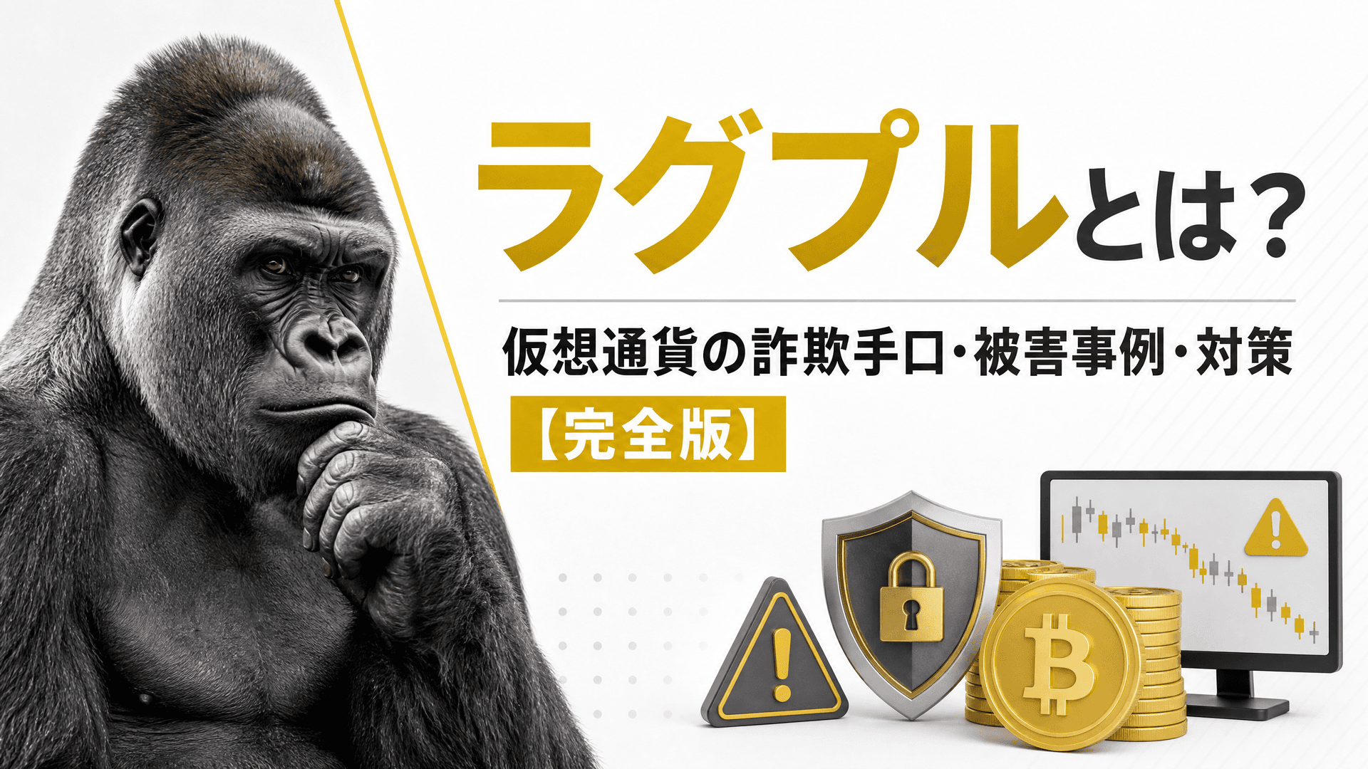 ラグプルとは？仮想通貨の詐欺手口・被害事例・対策【完全版】