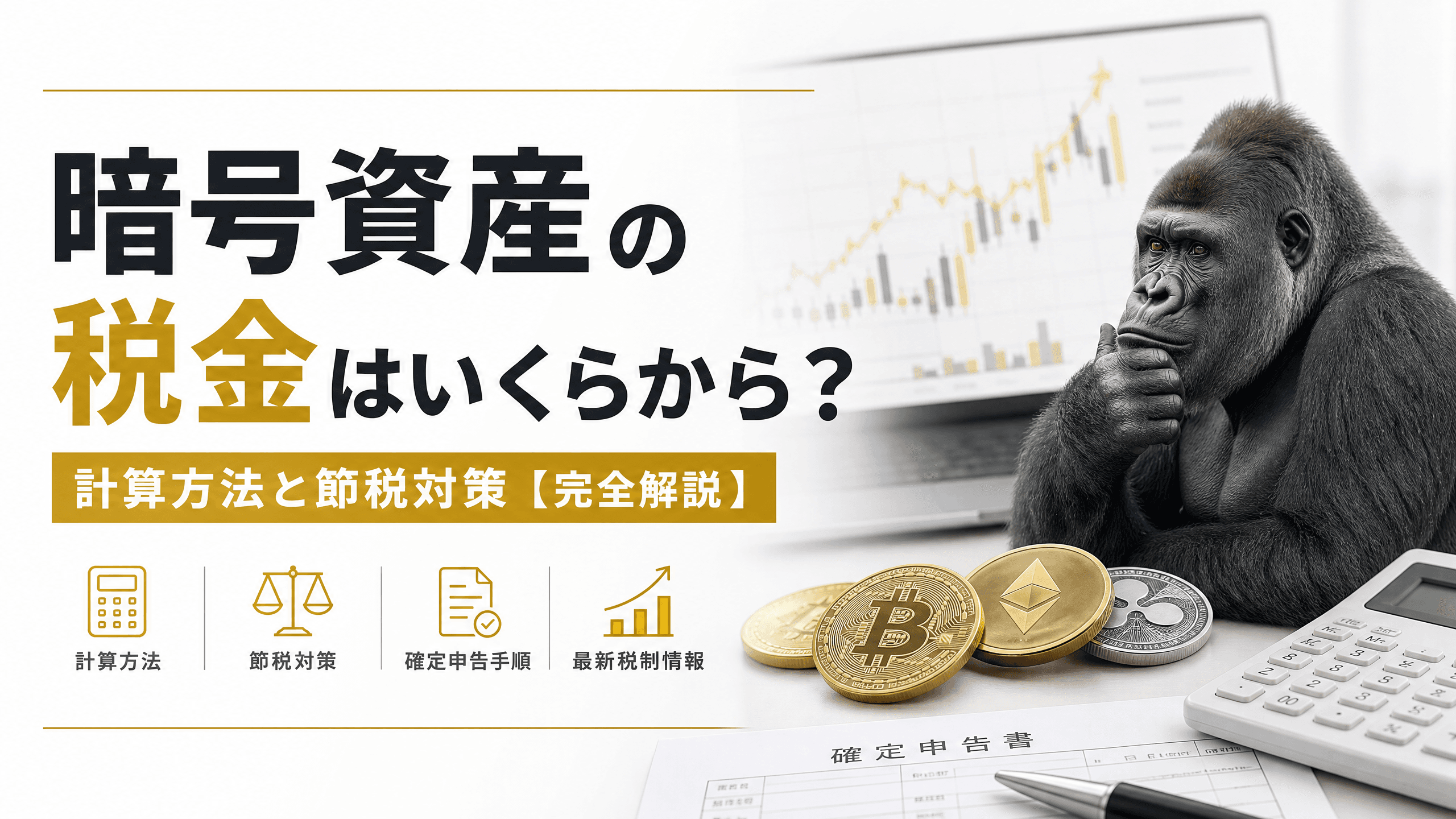 暗号資産の税金はいくらから？計算方法と節税対策【完全解説】