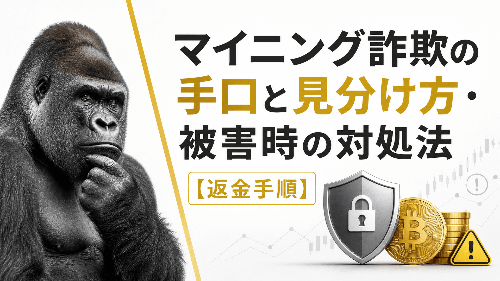 マイニング詐欺の手口と見分け方・被害時の対処法【返金手順】