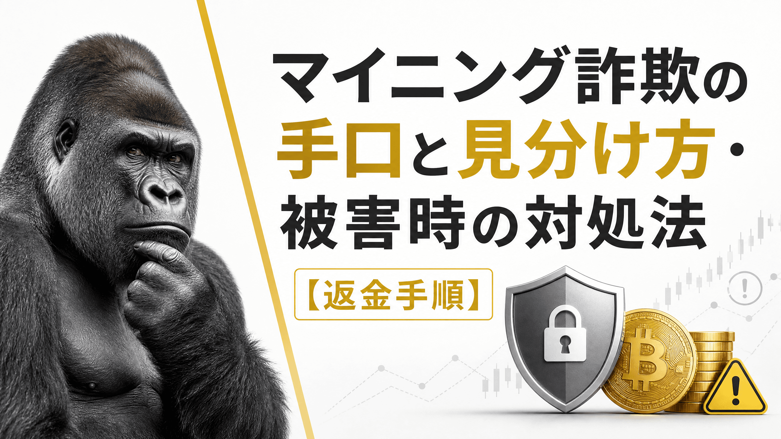 マイニング詐欺の手口と見分け方・被害時の対処法【返金手順】